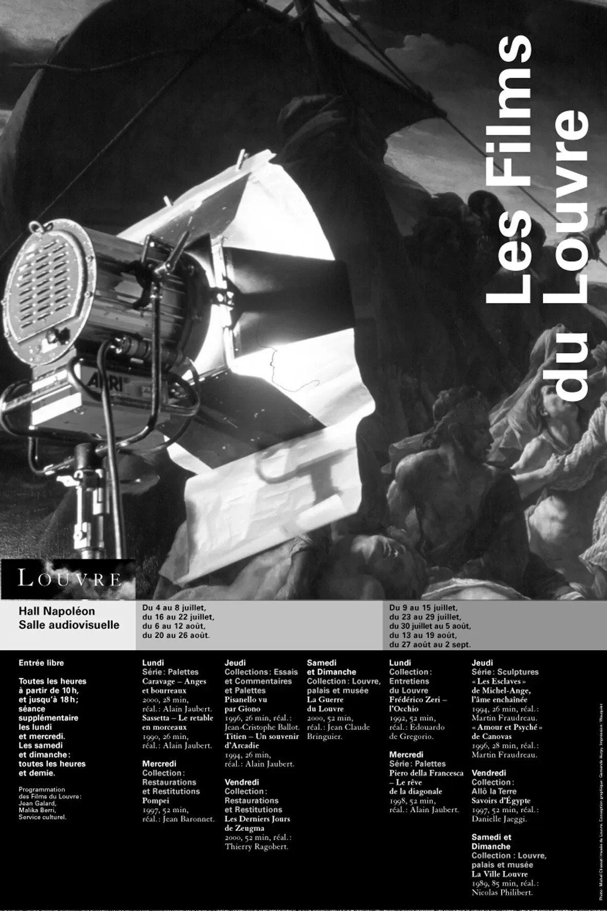 Affiches programmes