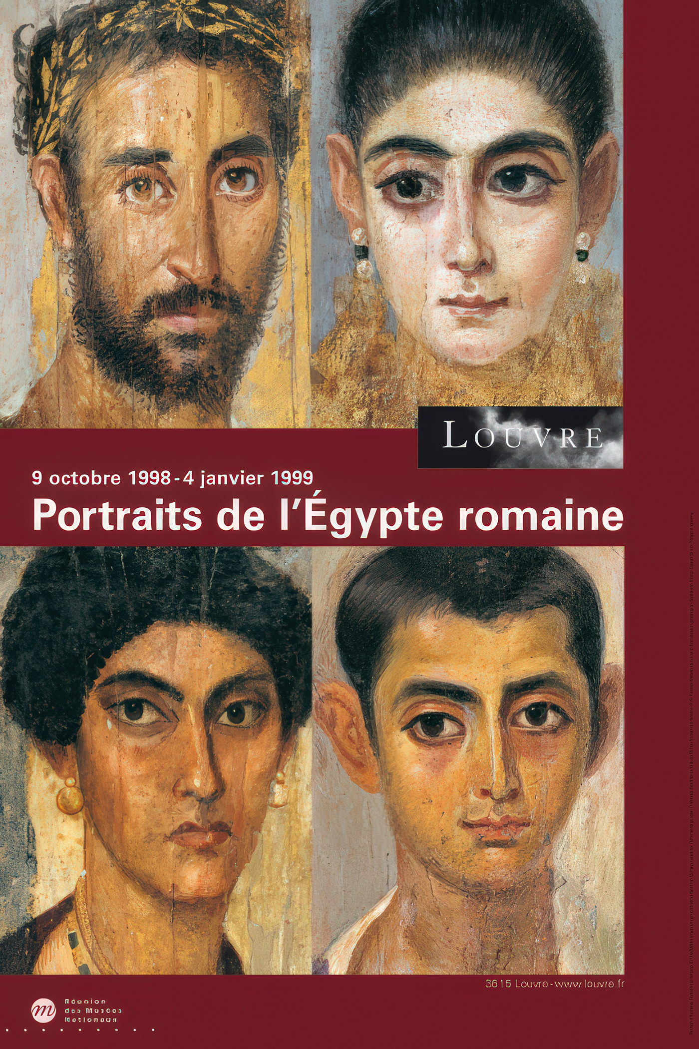 Affiches des expositions grand public du Musée du Louvre