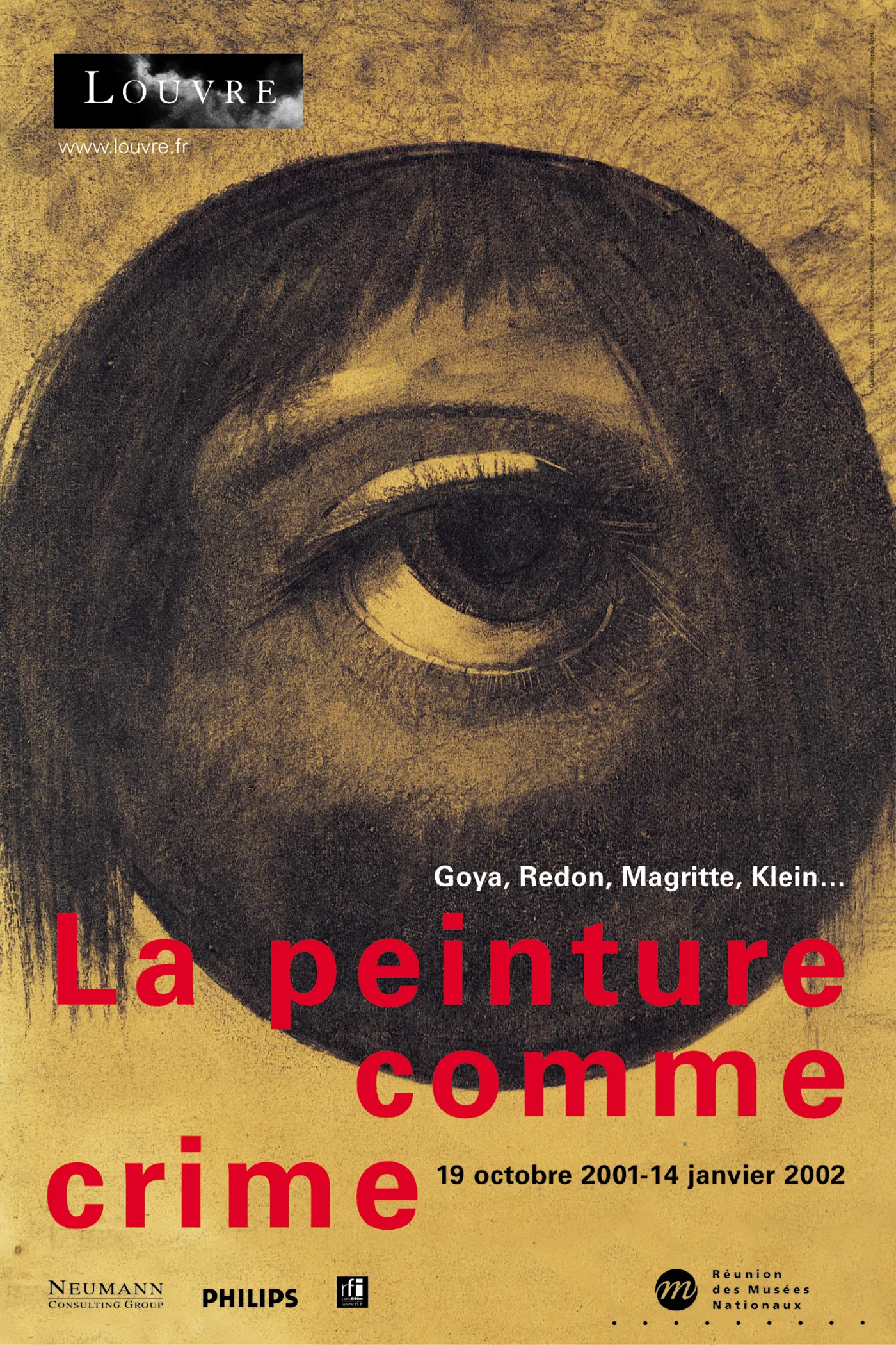 Affiches des expositions grand public du Musée du Louvre
