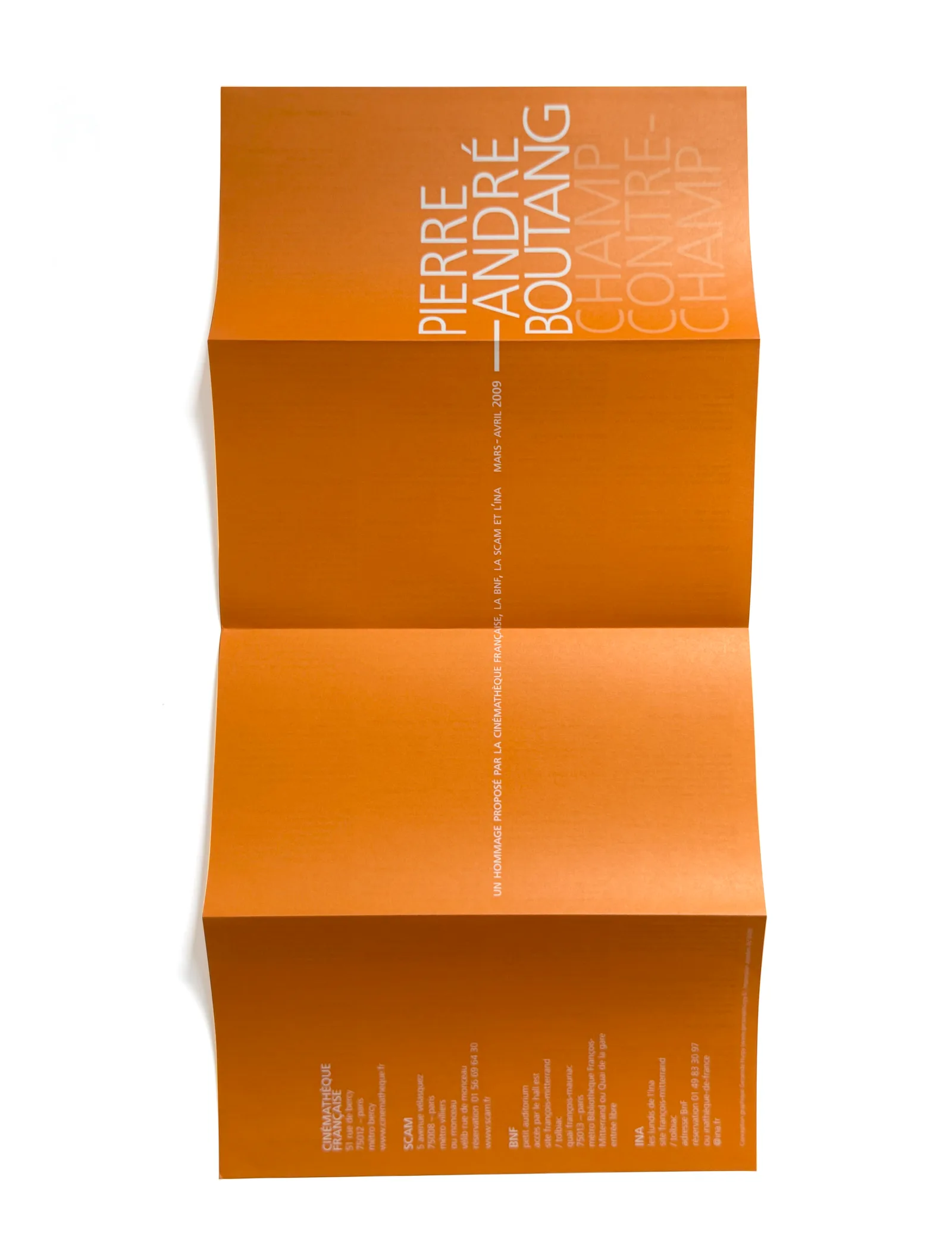 Principe de série brochures Hommages
