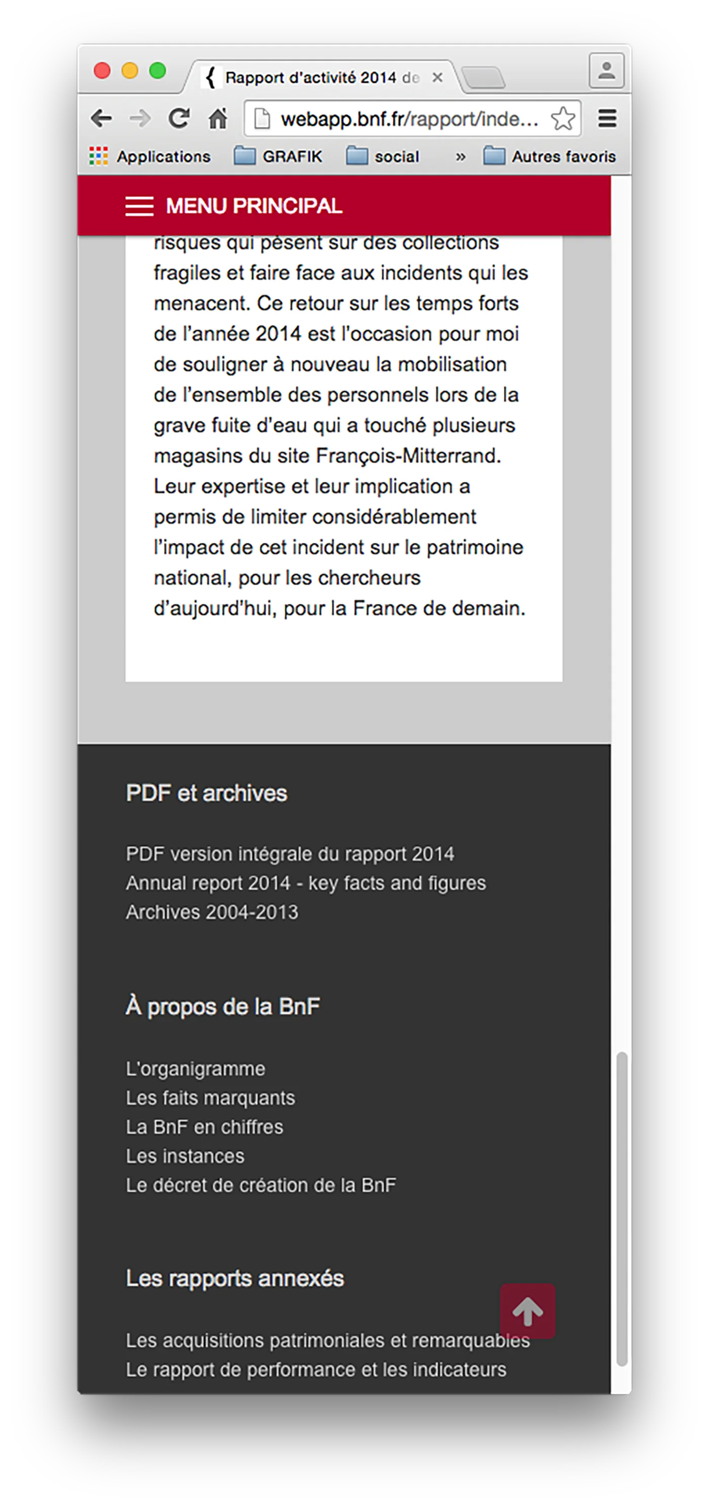 Refonte site de diffusion des RA