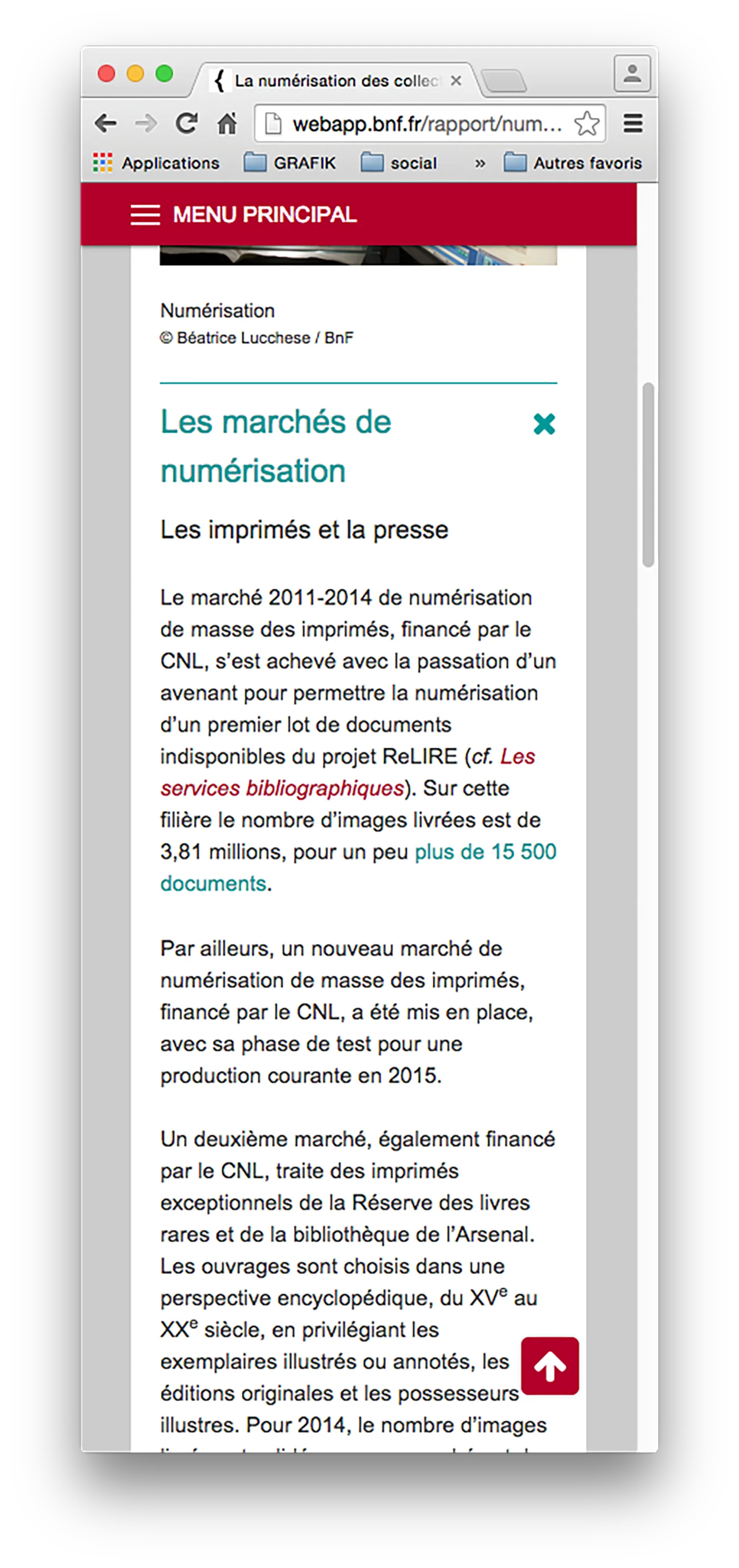 Refonte site de diffusion des RA