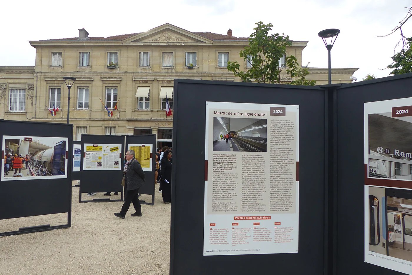 Exposition Métro : 124 ans de lutte