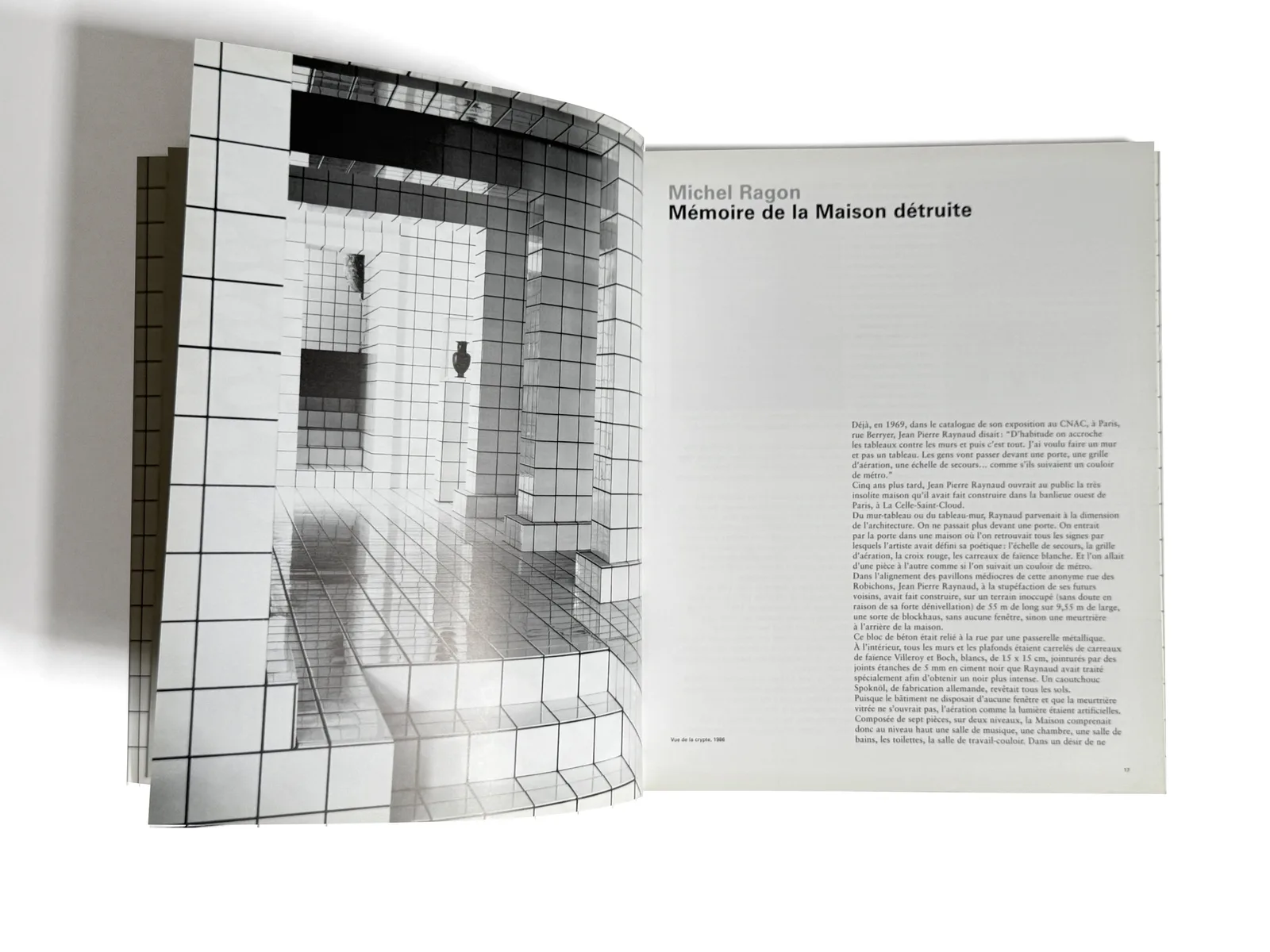 Catalogue Jean-Pierre Raynaud