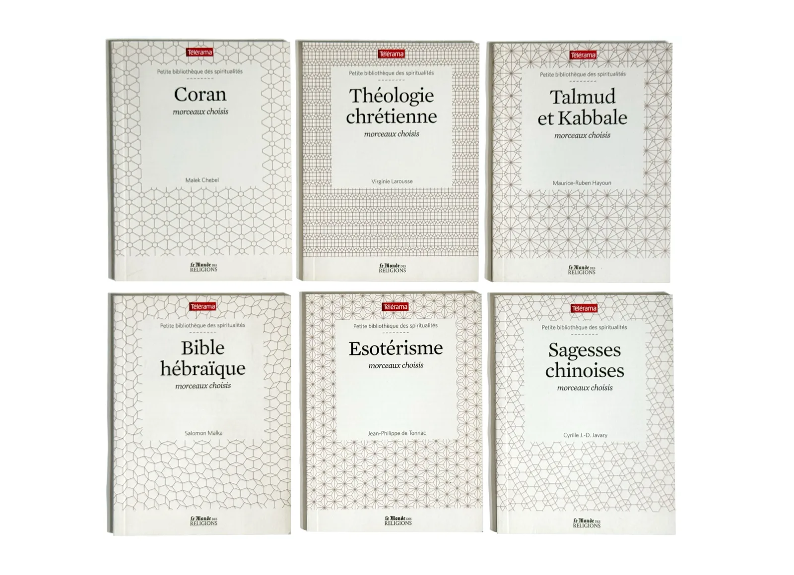 Principe de série de la "Petite bibliothèque des spiritualités"