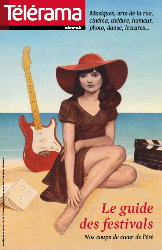 TELERAMA_MISE EN PAGE GUIDE FESTIVALS ETE 2010