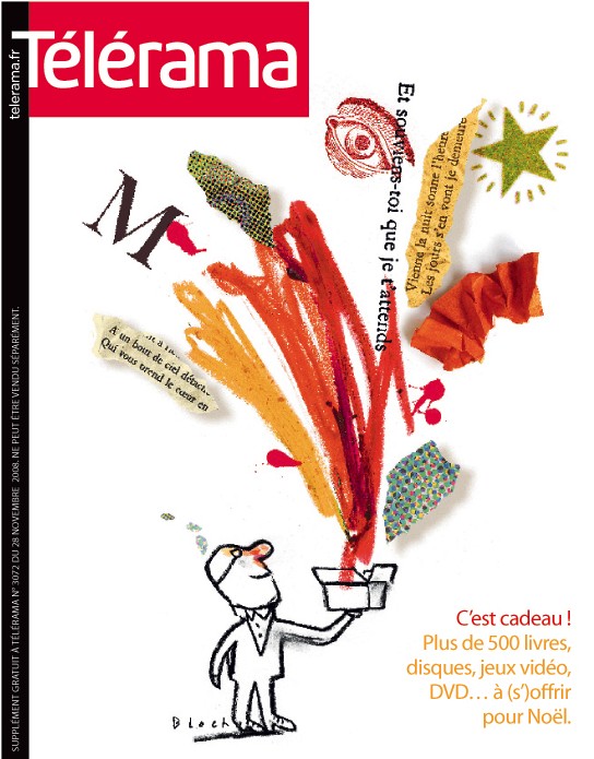 TELERAMA_MISE EN PAGE SPECIAL CADEAUX 2008